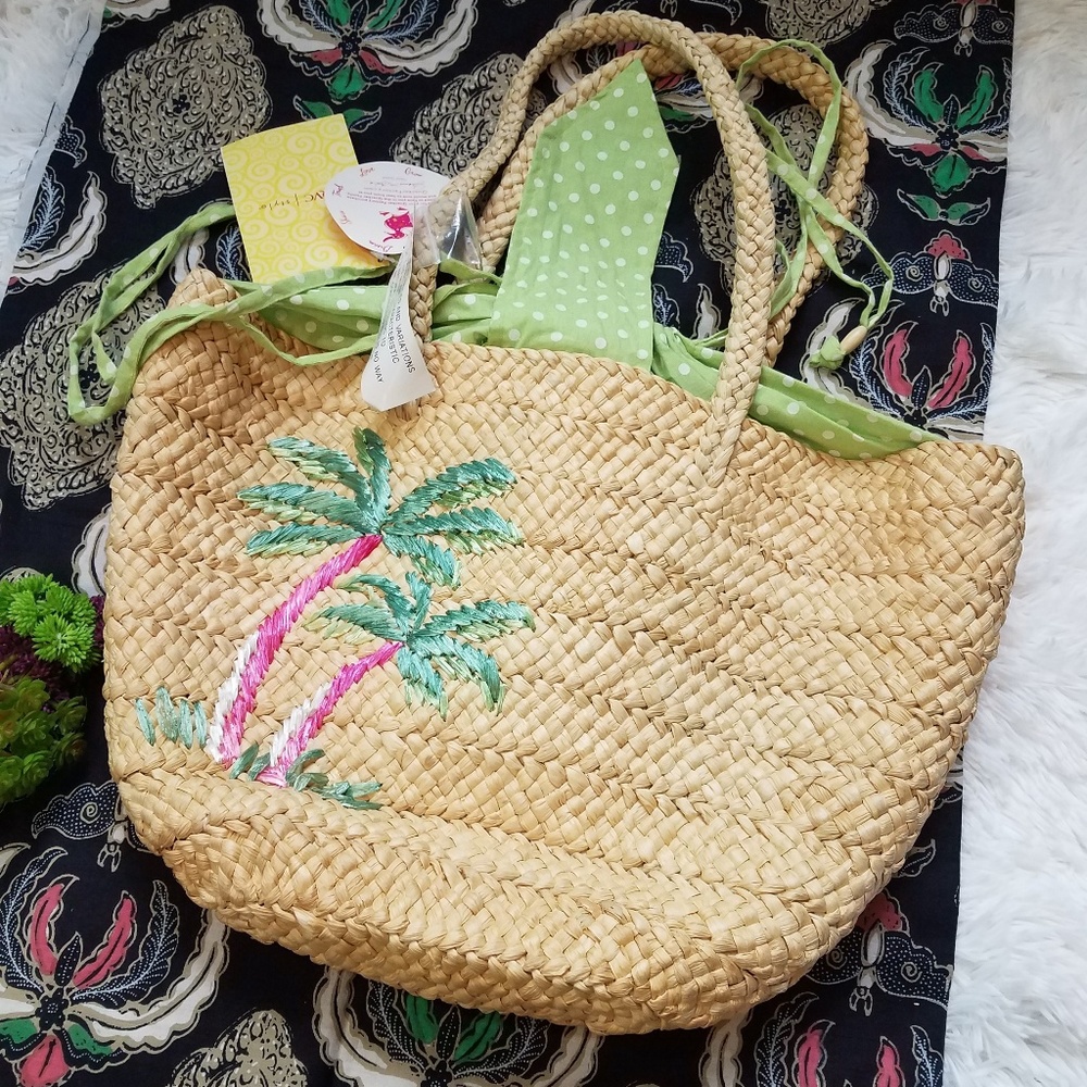 Straw Tote bag New